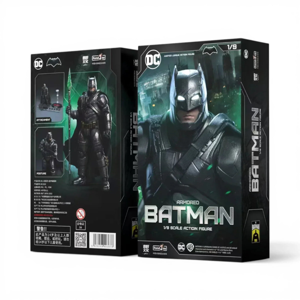 Armored Bat Hero Action Figure