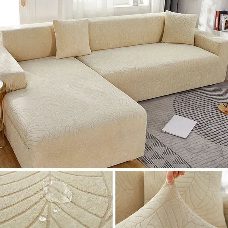 L-Shaped Sofa Cover Protector – SofaLock Stretch Furniture Cover