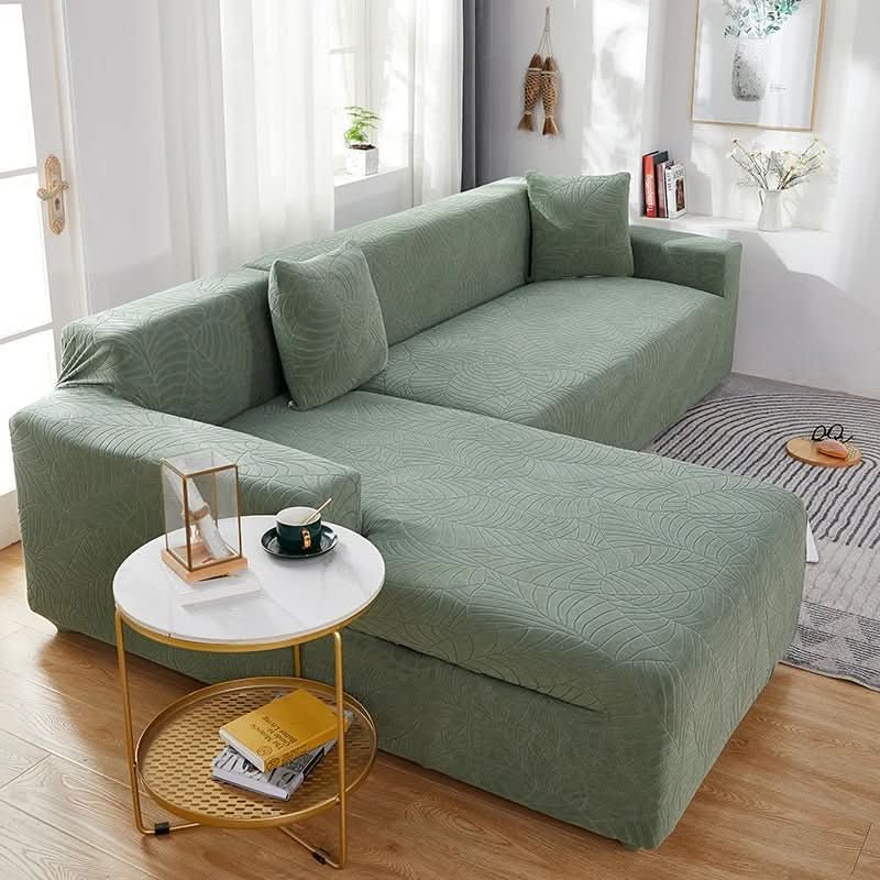 L-Shaped Sofa Cover Protector – SofaLock Stretch Furniture Cover