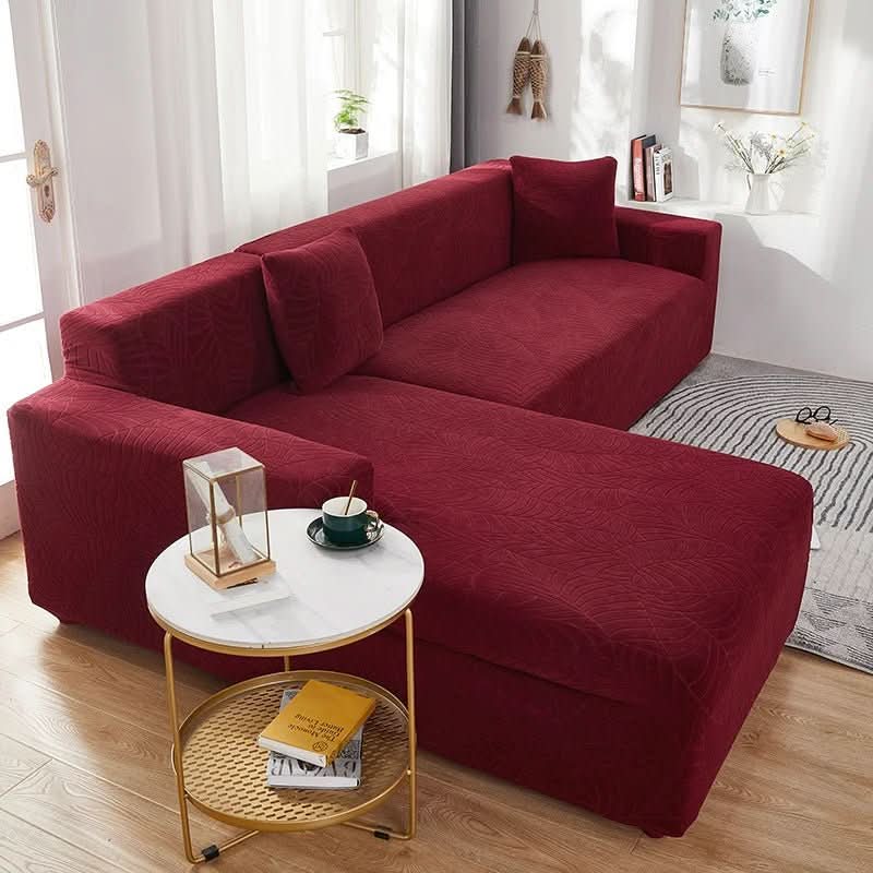 L-Shaped Sofa Cover Protector – SofaLock Stretch Furniture Cover