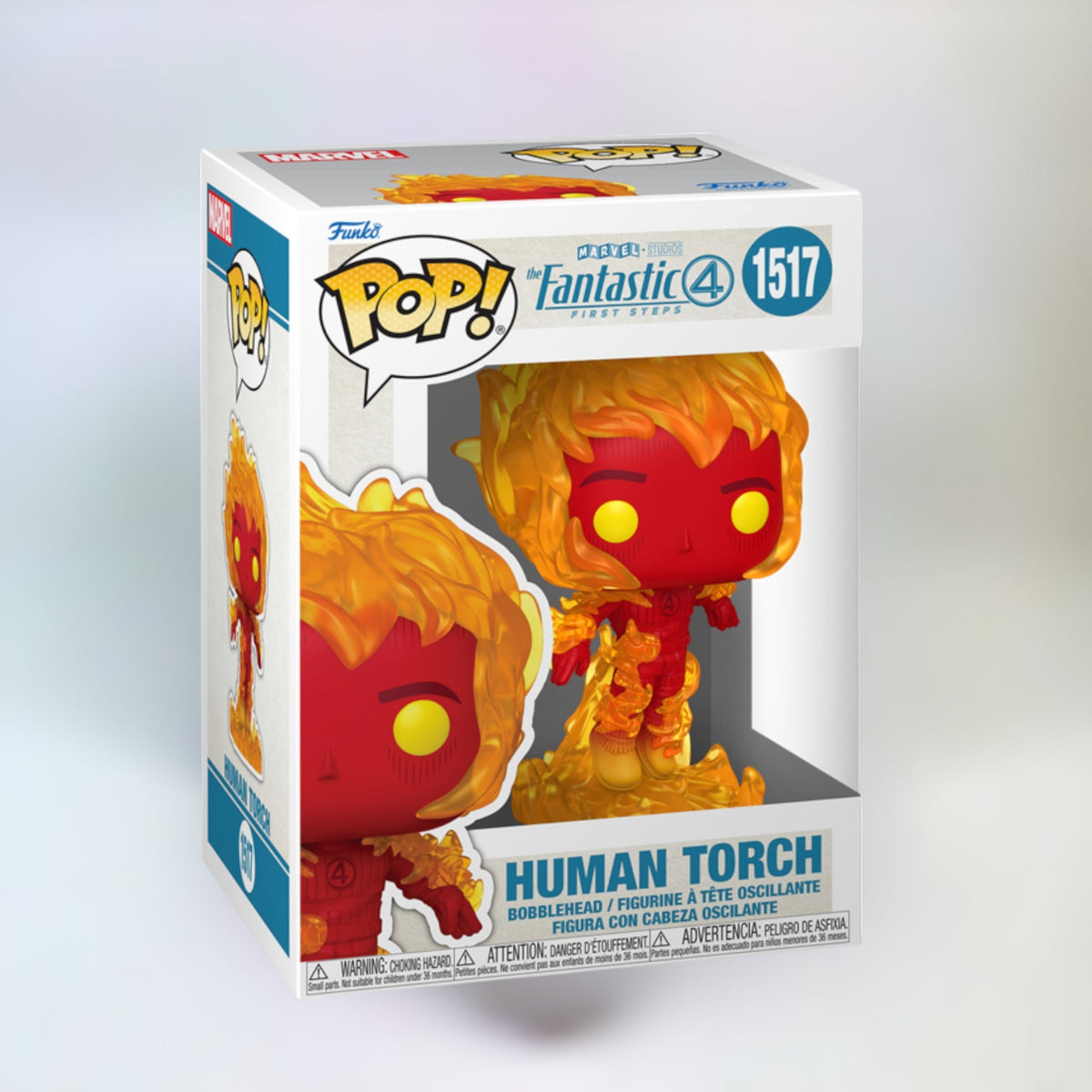 Flame Hero Vinyl Bobblehead