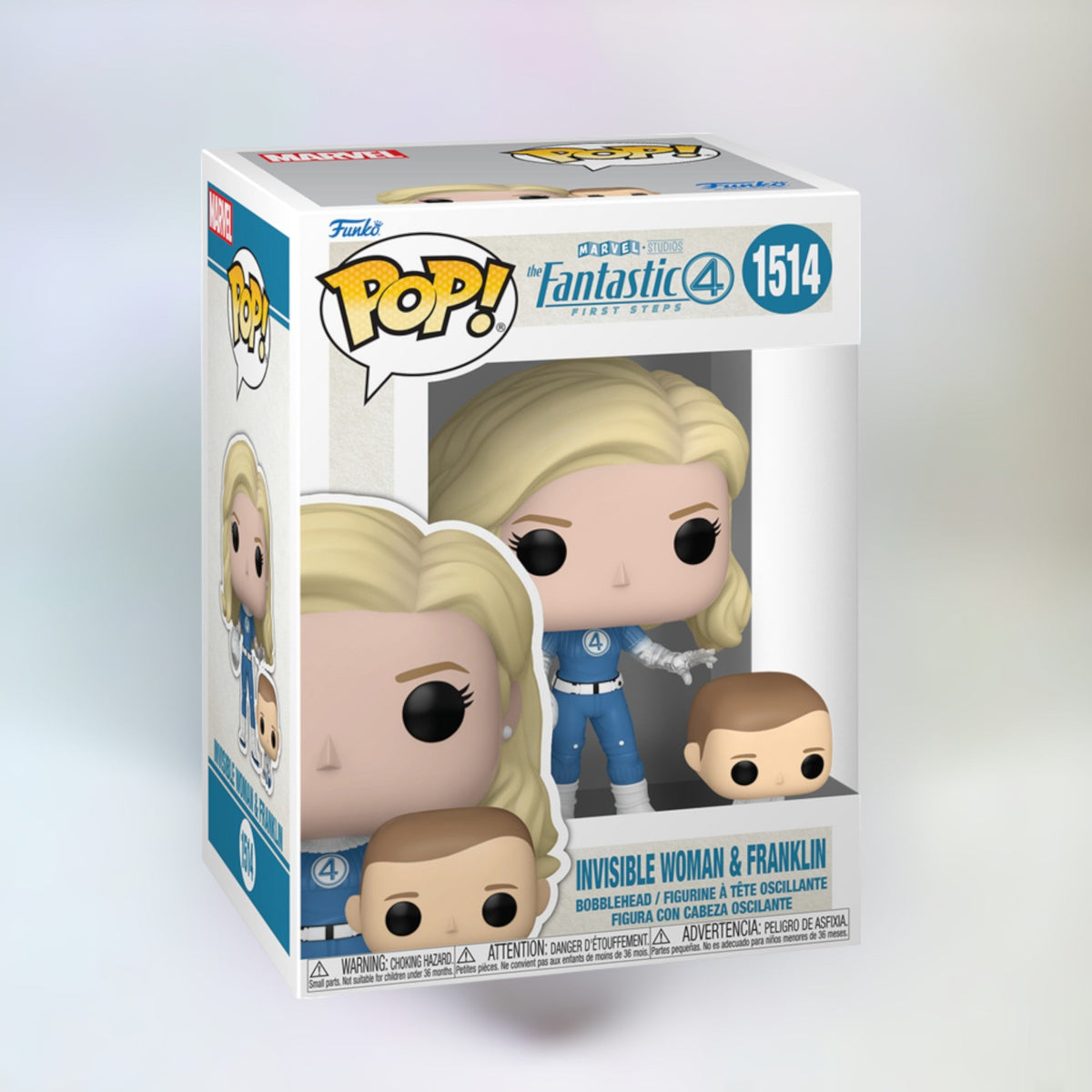Invisible Heroine & Child Vinyl Bobblehead