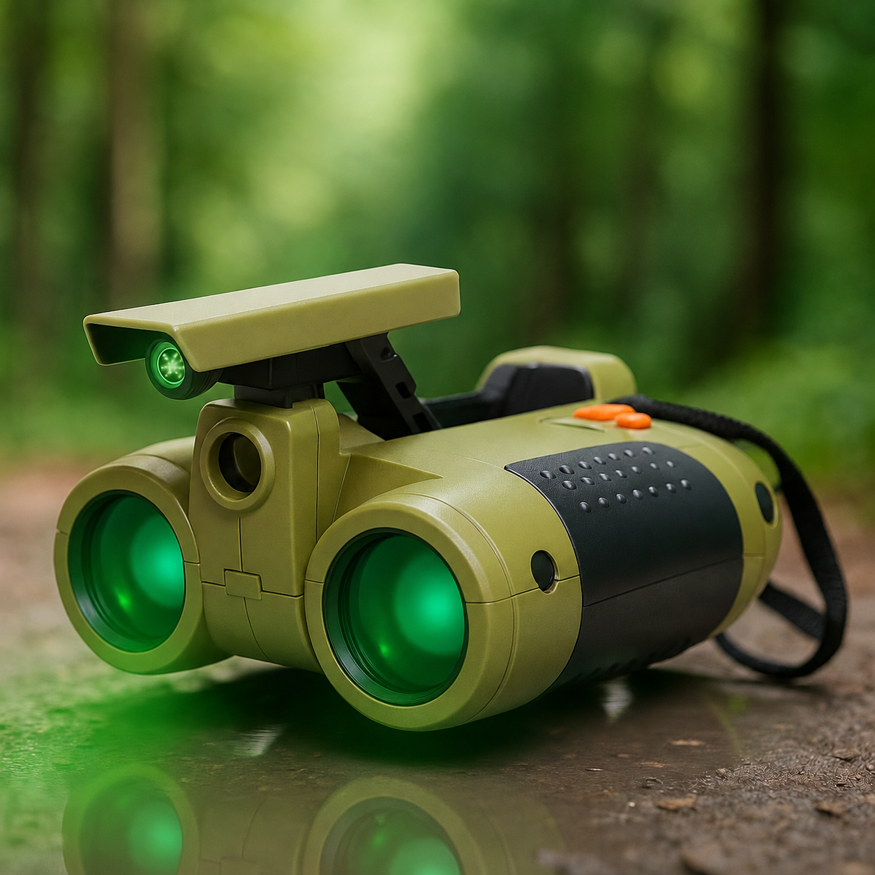 Kids 4x30 Day & Low-Light Binoculars – Water-Resistant Outdoor Explorer Toy