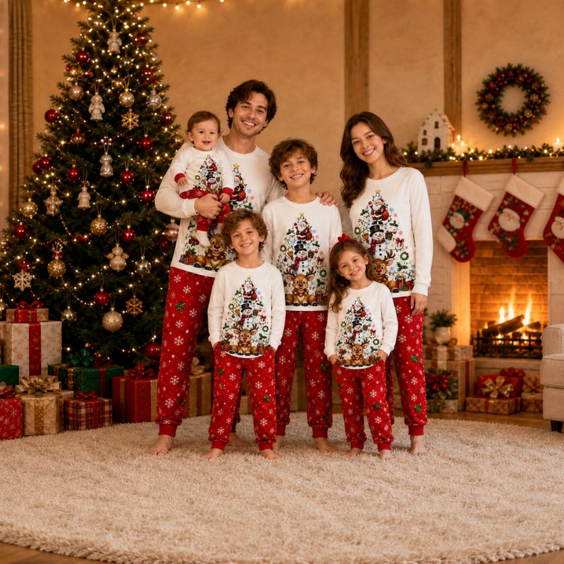 Matching Family Christmas Pyjamas - Wonderland