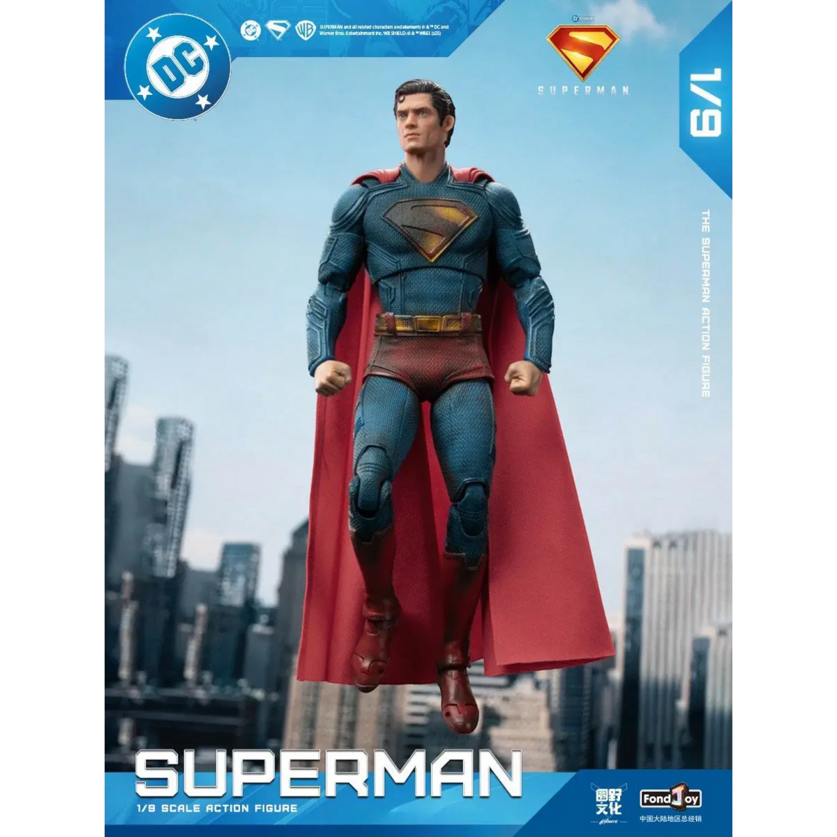 Caped Hero Battle Damage Edition Action Figure