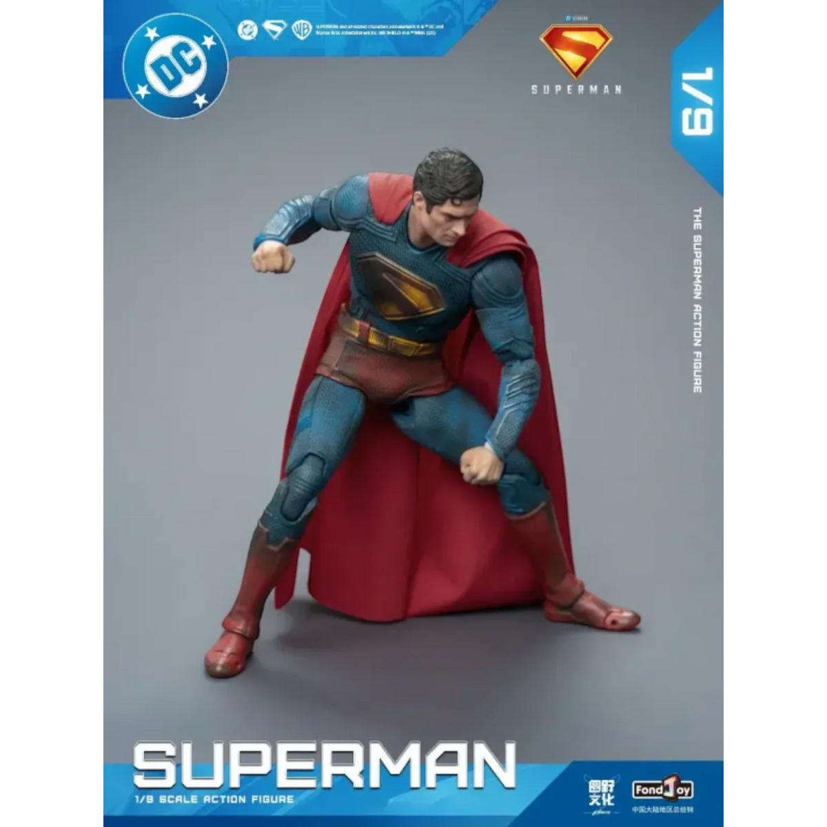 Caped Hero Battle Damage Edition Action Figure