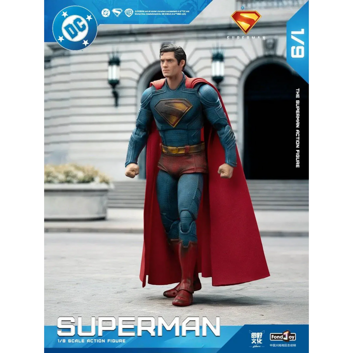 Caped Hero Battle Damage Edition Action Figure