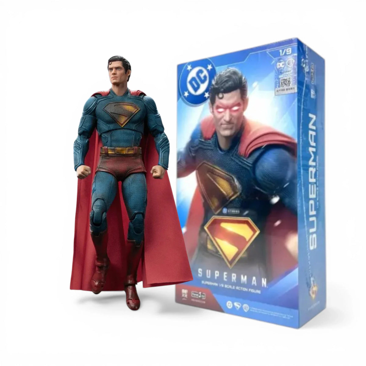Caped Hero Battle Damage Edition Action Figure