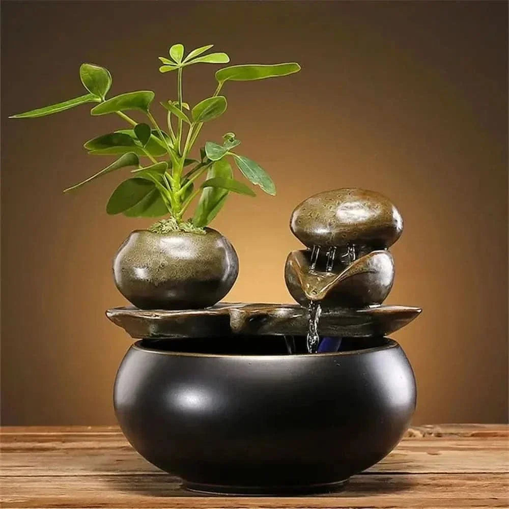 Ceramic Cat Water Fountain – LunaPet Pet Drinking Fountain