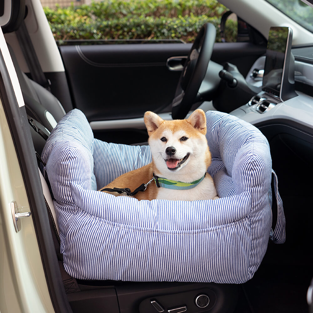 3-in-1 Dog Travel Bed & Car Seat with Carry Strap