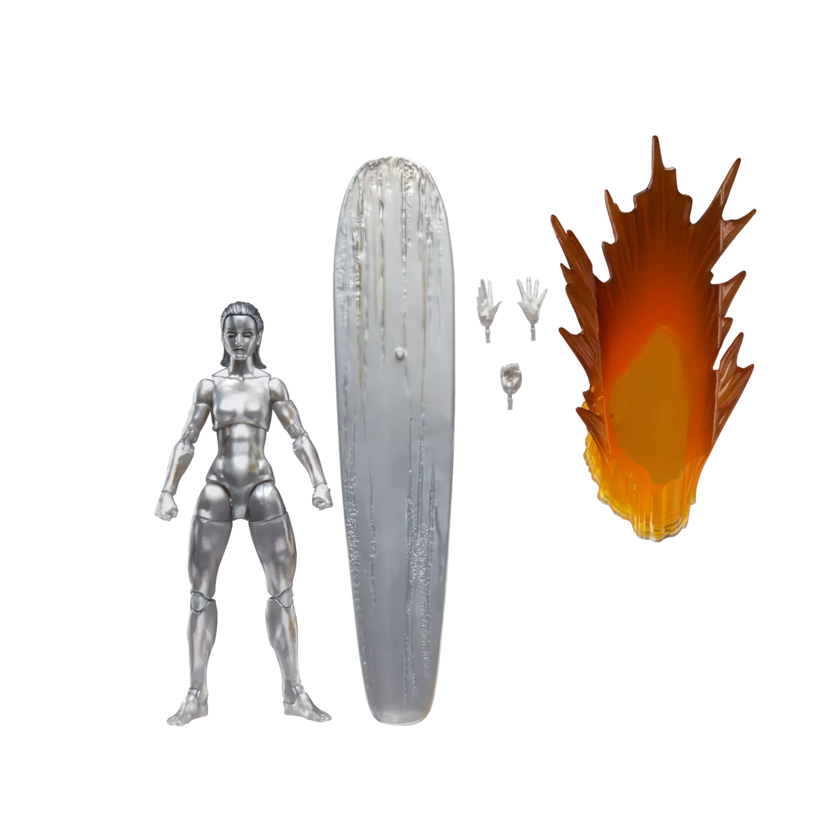 Silver Space Surfer Collectible Figure