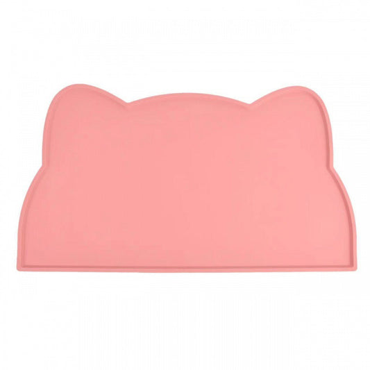 Silicone Cat Food & Water Bowl Mat with Raised Edge
