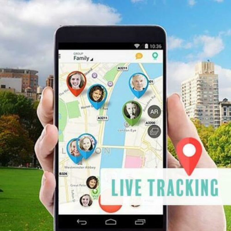 Mini GPS Tracker with Real-Time Location, SOS & Geofence Alerts