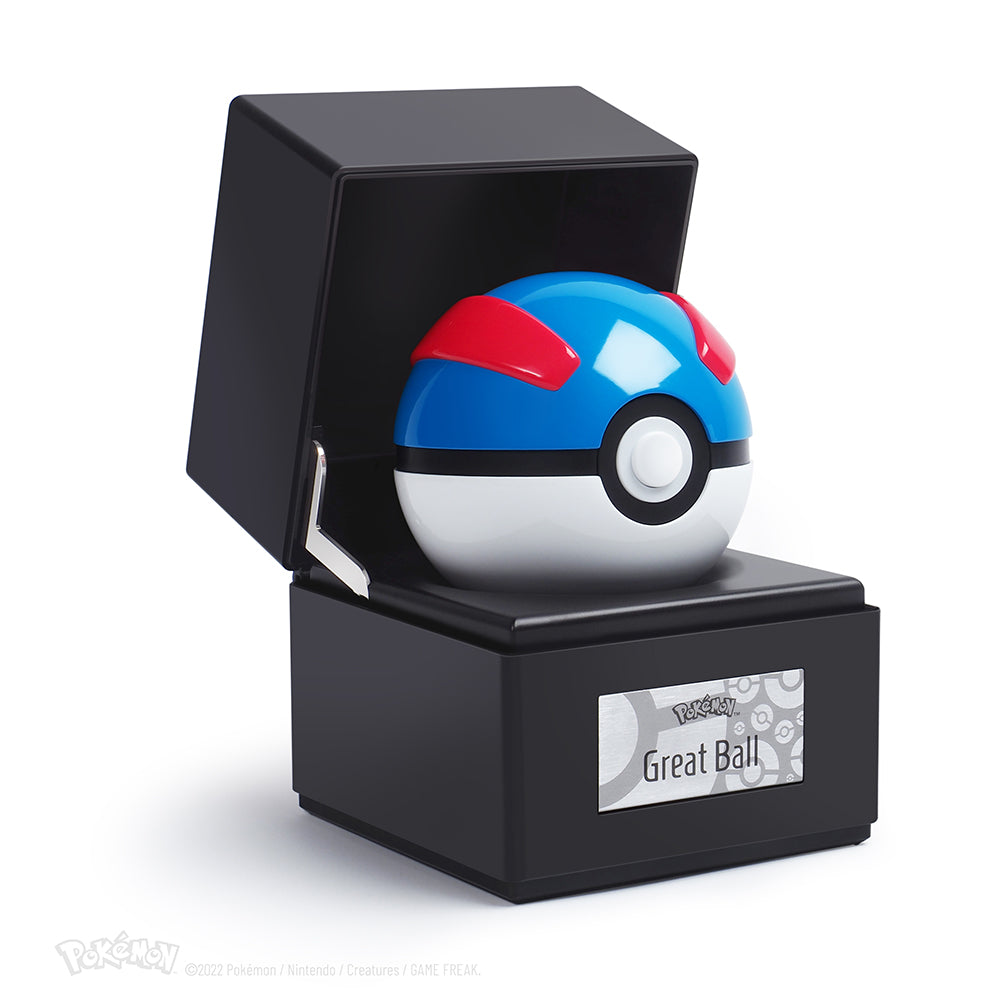 Die-Cast Blue-and-Red Capture Ball Replica