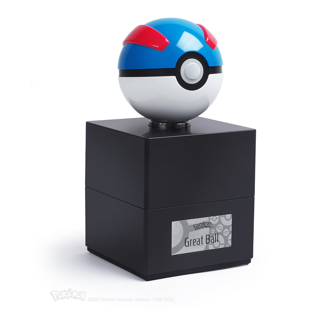 Die-Cast Blue-and-Red Capture Ball Replica