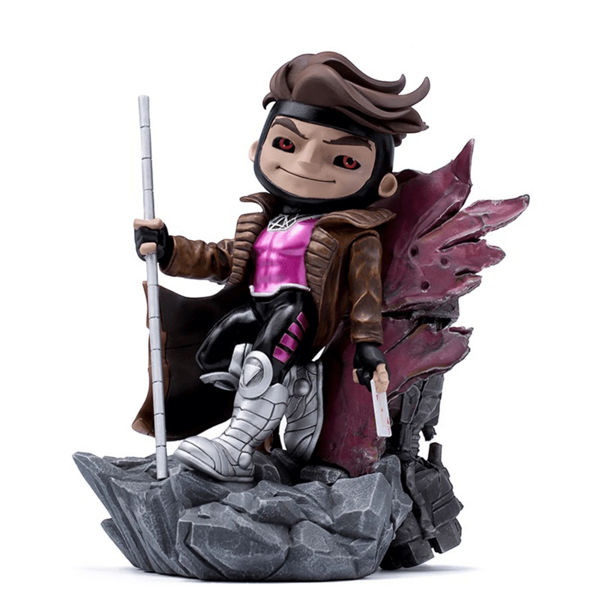 Card-Throwing Hero Mini Statue