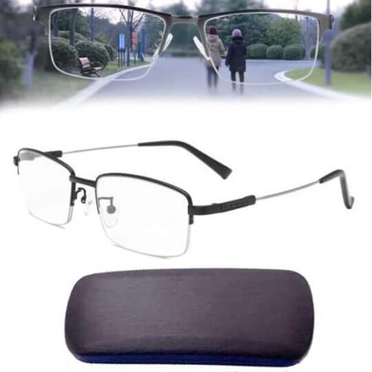 Progressive Multifocal Reading Glasses with Anti-Reflective & UV Protection