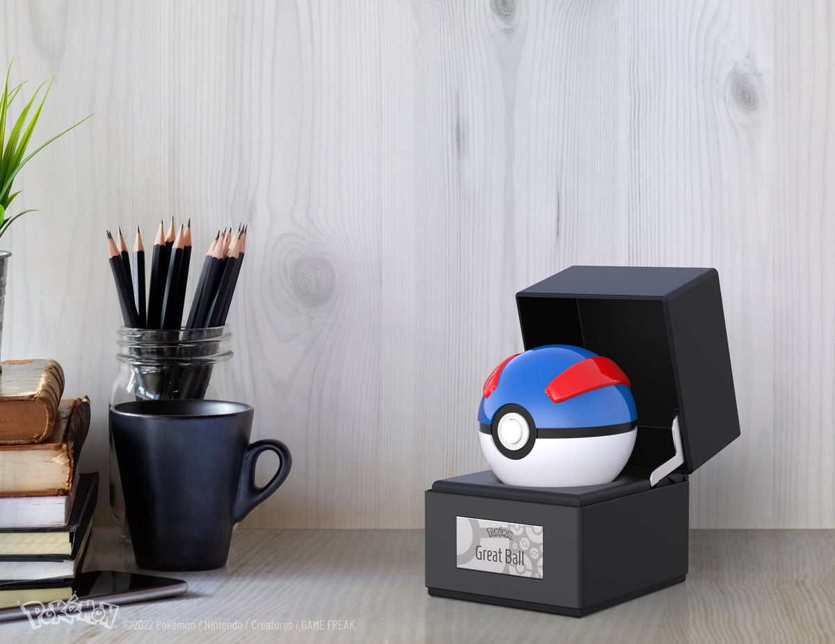 Die-Cast Blue-and-Red Capture Ball Replica