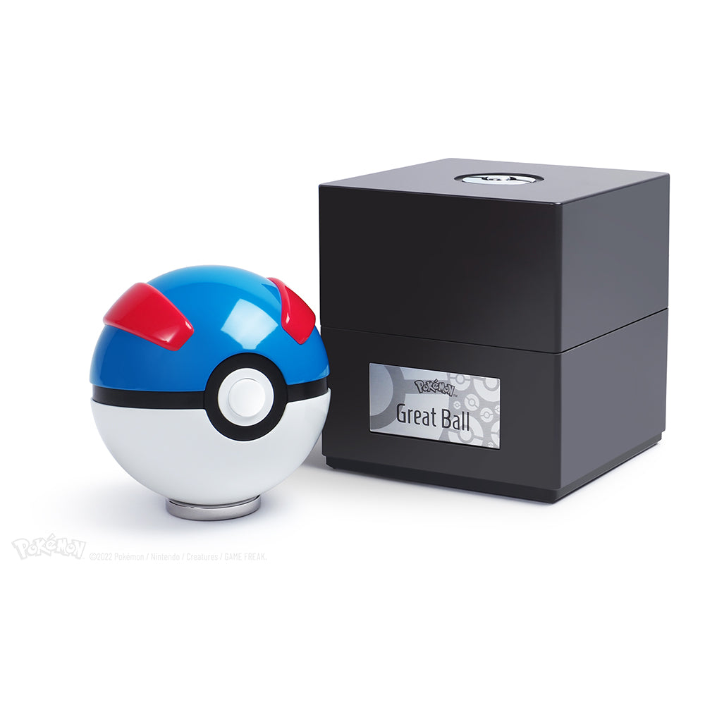 Die-Cast Blue-and-Red Capture Ball Replica