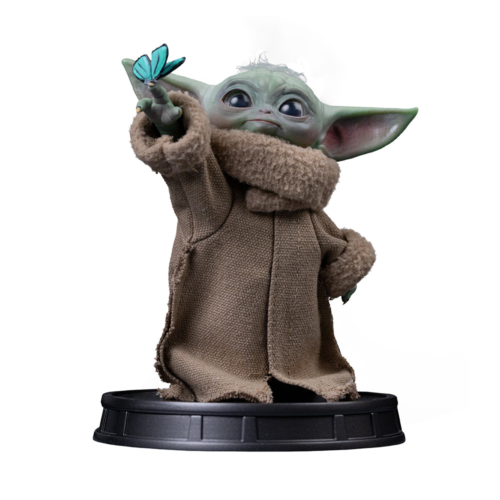 Small Green Alien Butterfly Wonder Statue