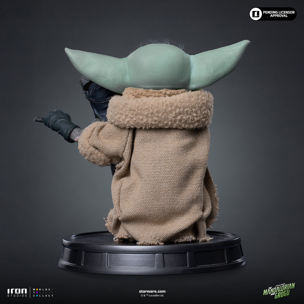 Small Green Alien No Squeezy Statue