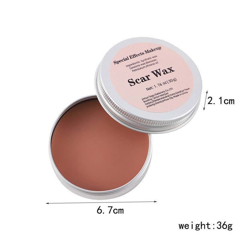 Halloween Fake Blood & Scar Wax SFX Makeup - Zombie, Vampire & Clown Effects