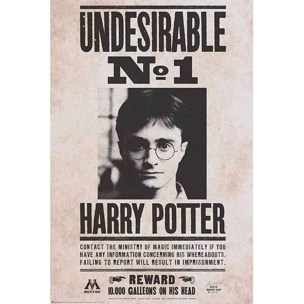 Young Wizard Undesirable No 1 61 x 91.5 cm Wall Poster