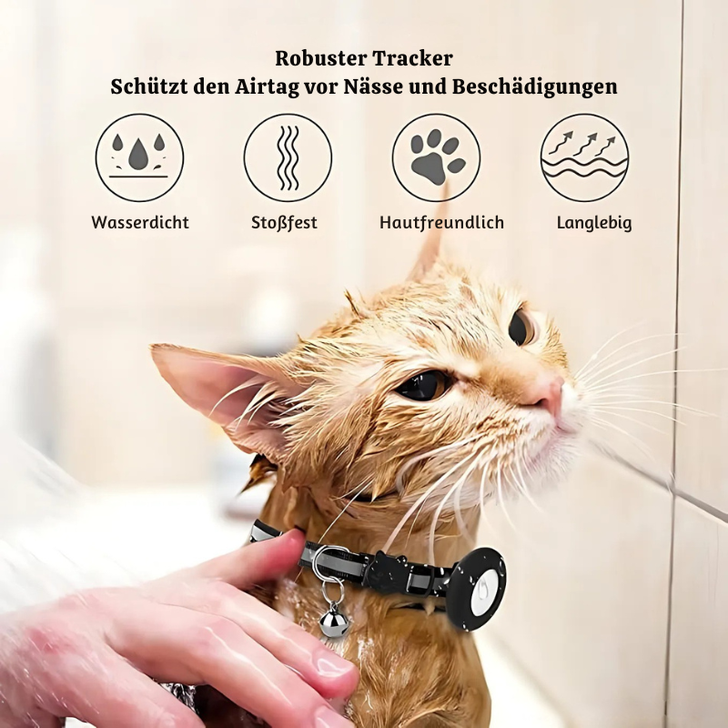 Waterproof Pet GPS Tracker Collar – Real-Time Tracking, No Subscription