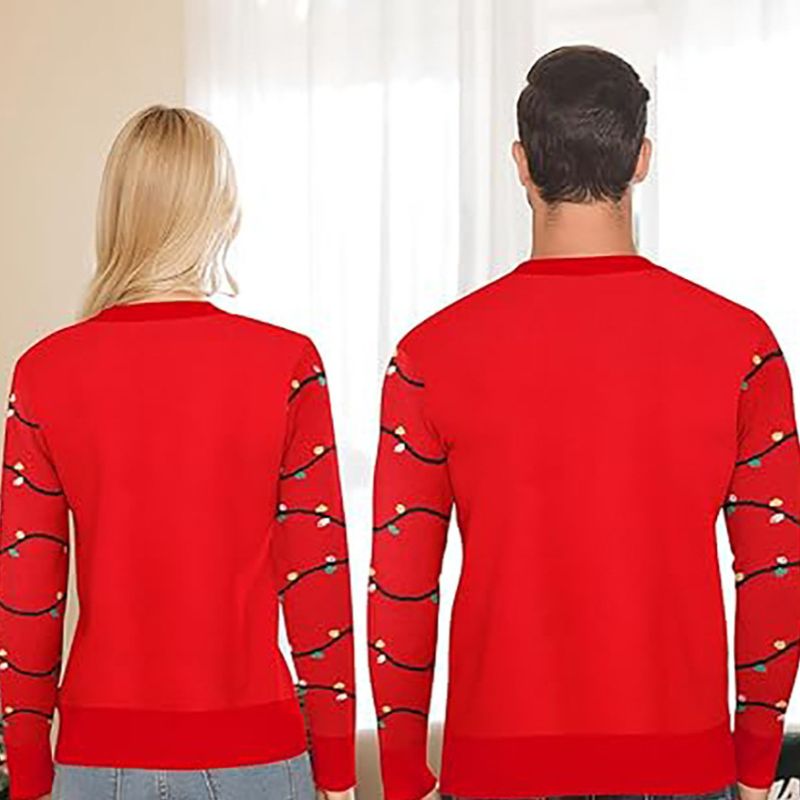 Christmas Jumper - Holiday String Lights Graphic