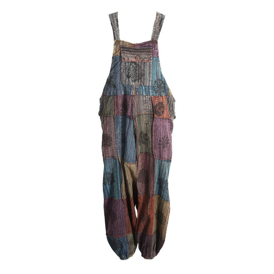 Overdyed Harem Dungarees