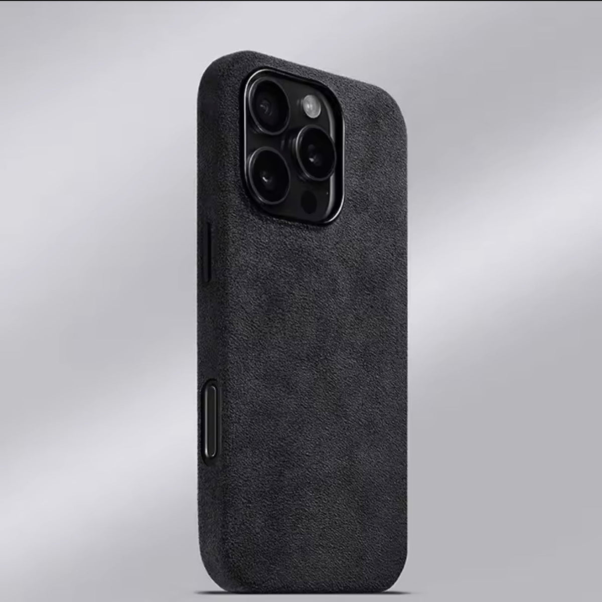 Slim Magnetic Phone Case – Soft Microfiber Leather-Effect Protective Cover