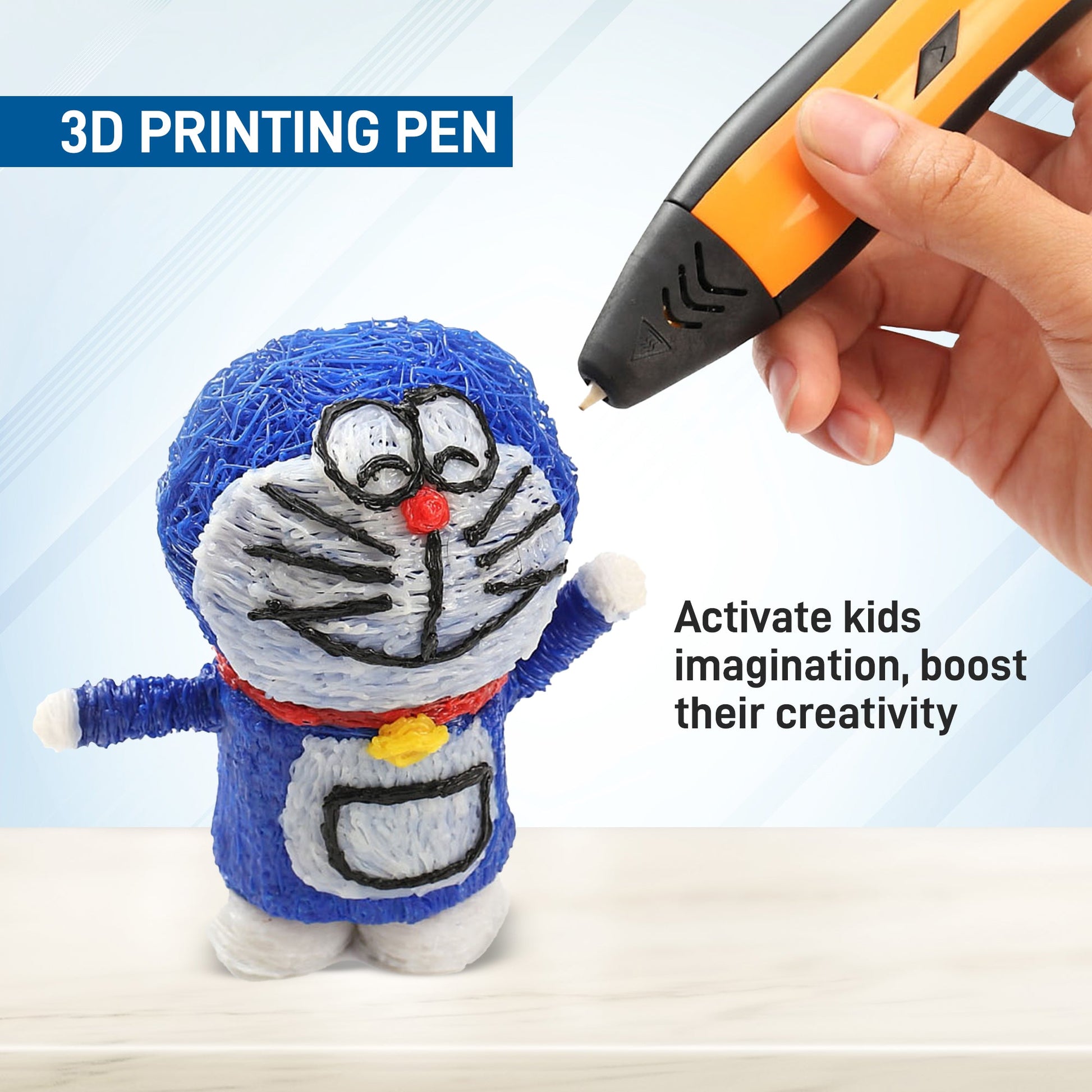 3D Printing Pen for Kids & Beginners – PLA/ABS Compatible Drawing Pen