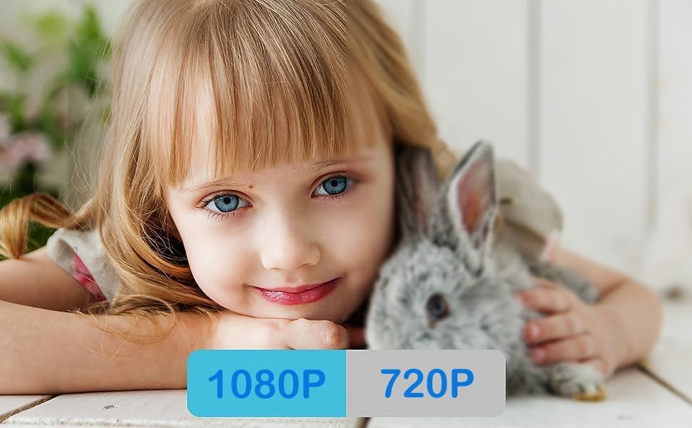1080P Wi-Fi Indoor Security Camera with Night Vision & Motion Alerts