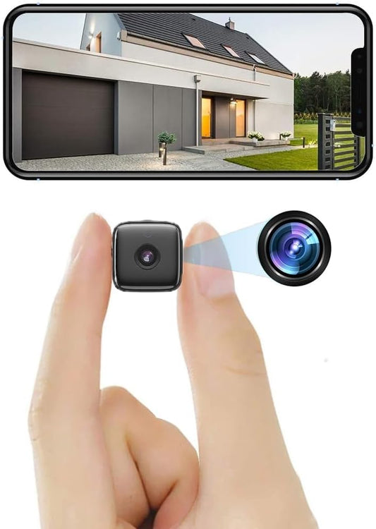 1080P Wi-Fi Indoor Security Camera with Night Vision & Motion Alerts