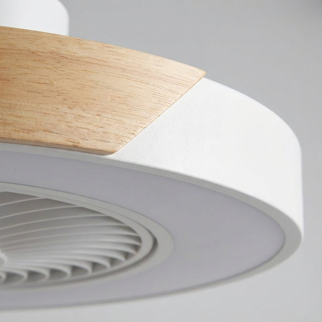 Ceiling Fan Light with Integrated LED & Remote Control – 3 Speeds, 56cm