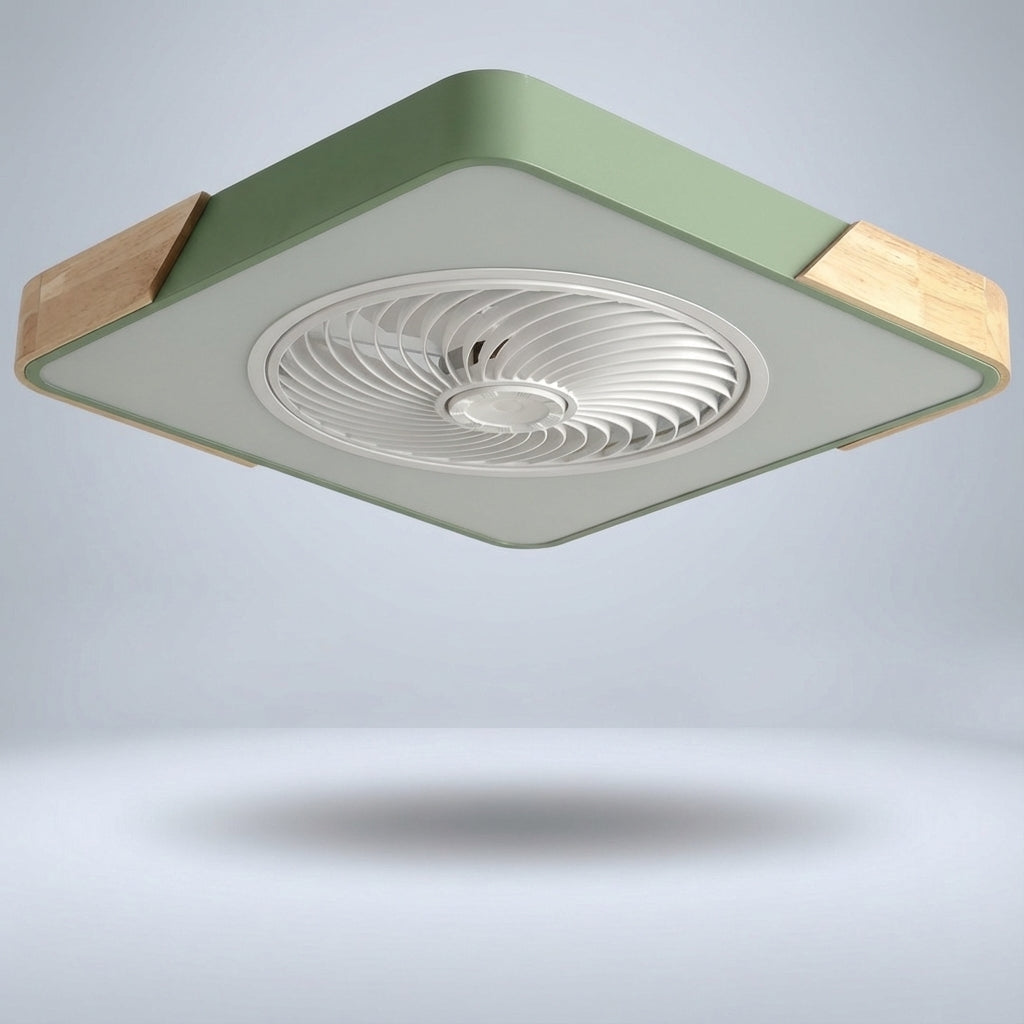 Ceiling Fan Light with Integrated LED & Remote Control – 3 Speeds, 56cm