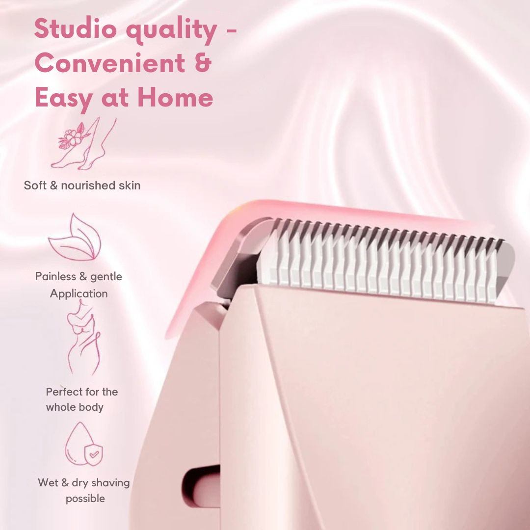 Women’s Cordless Electric Body Shaver – Wet & Dry 2-in-1 Trimmer