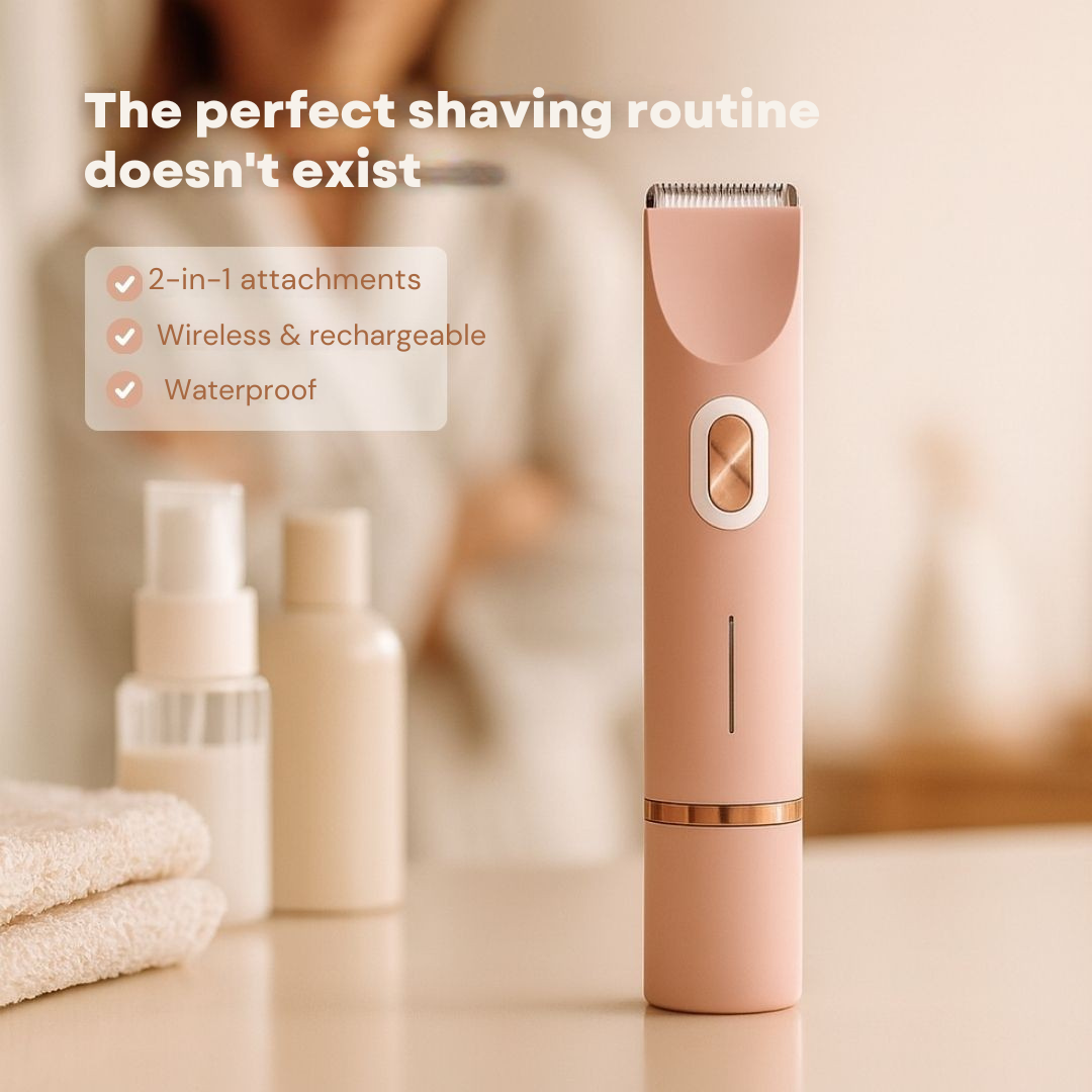 Women’s Cordless Electric Body Shaver – Wet & Dry 2-in-1 Trimmer