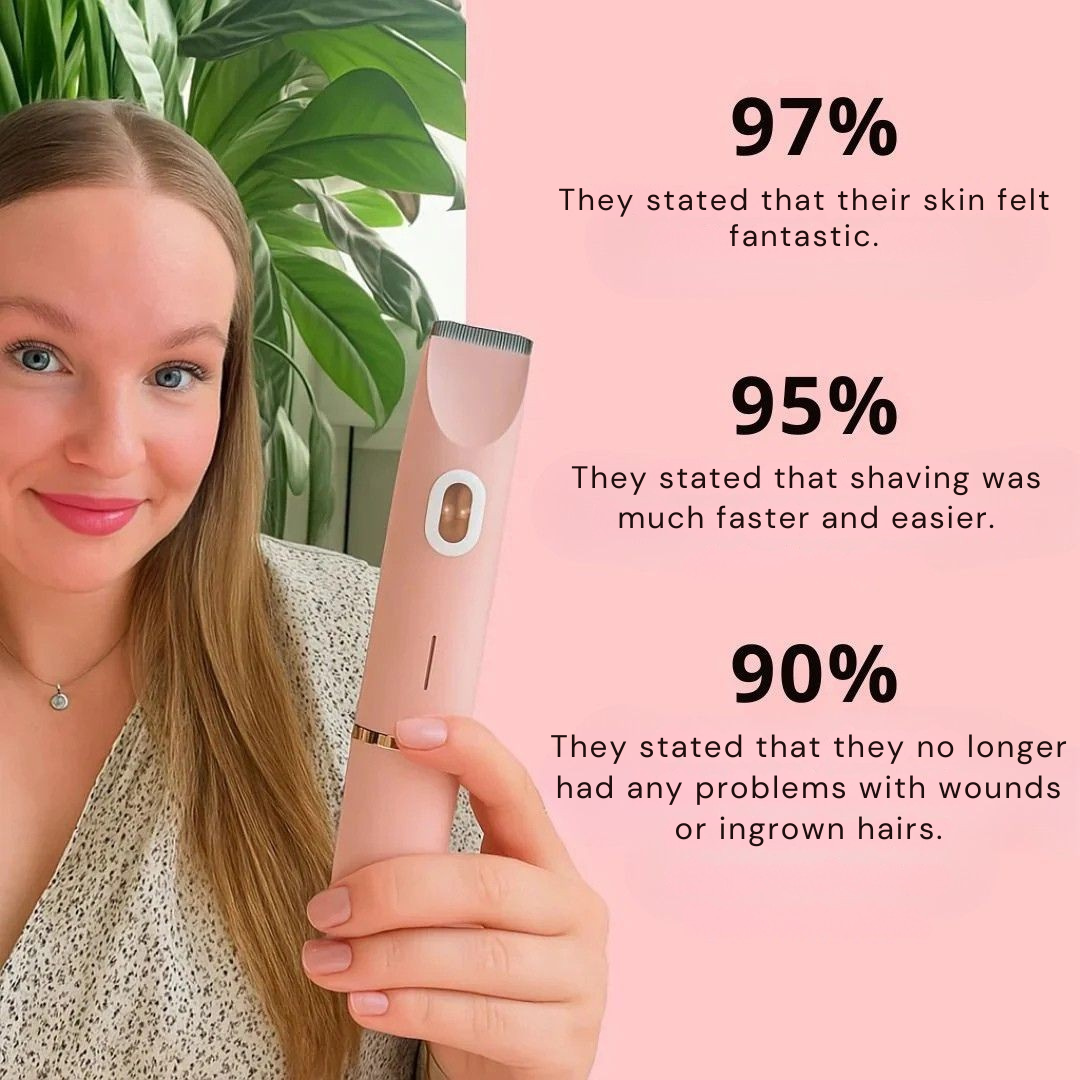 Women’s Cordless Electric Body Shaver – Wet & Dry 2-in-1 Trimmer