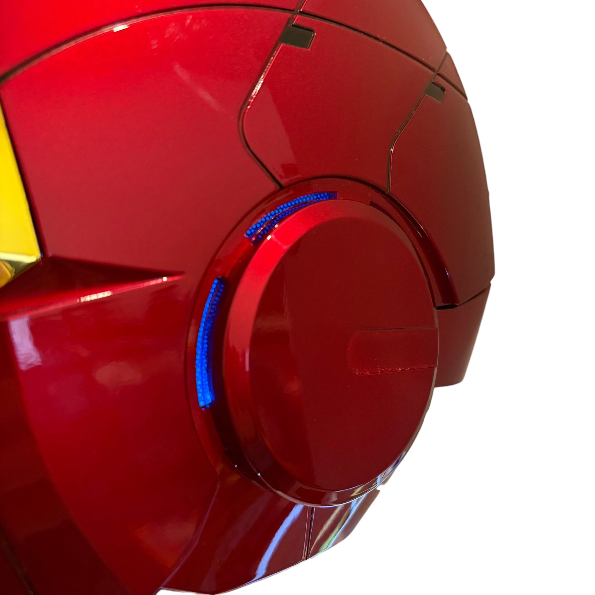 Iron Man MK5 Helmet Gold Edition – Voice-Controlled Cosplay Helmet