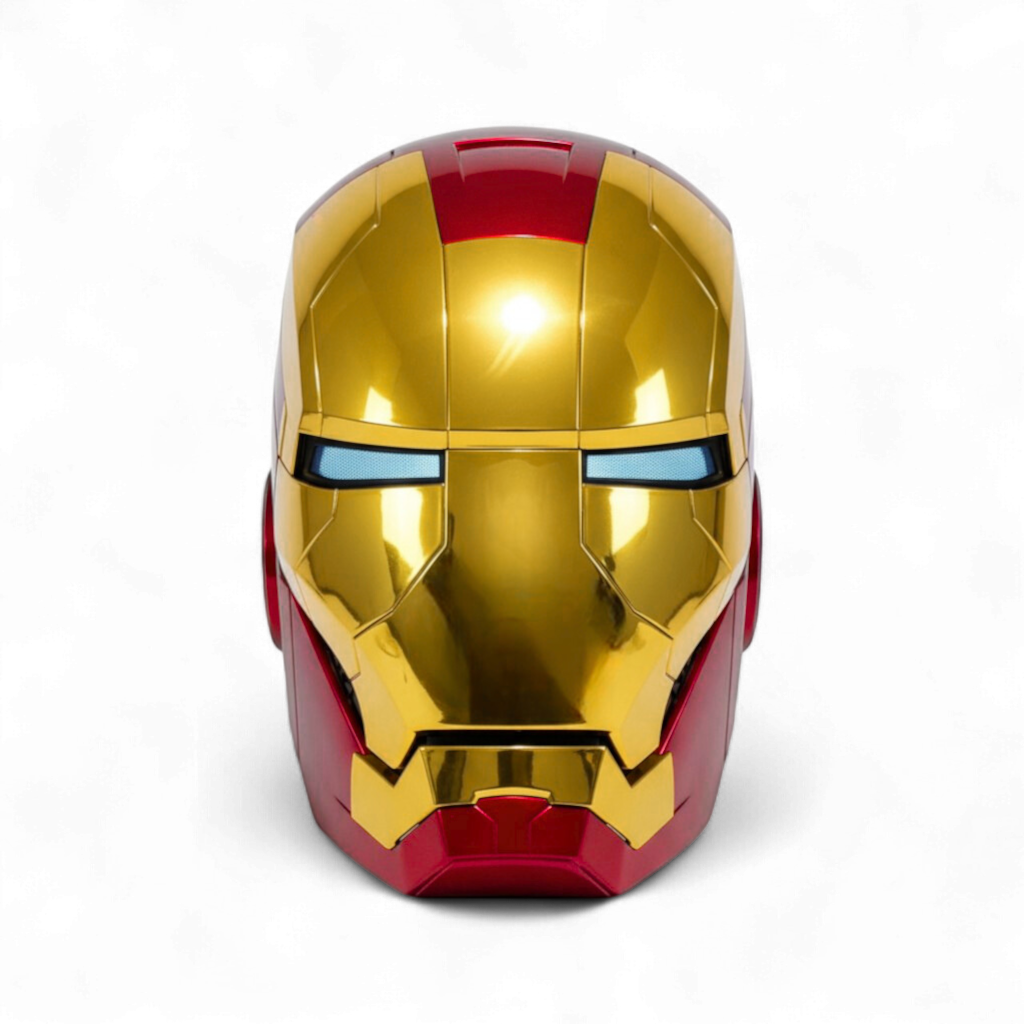 Armoured Tech Hero MK5 Helmet Gold Edition with Voice Control