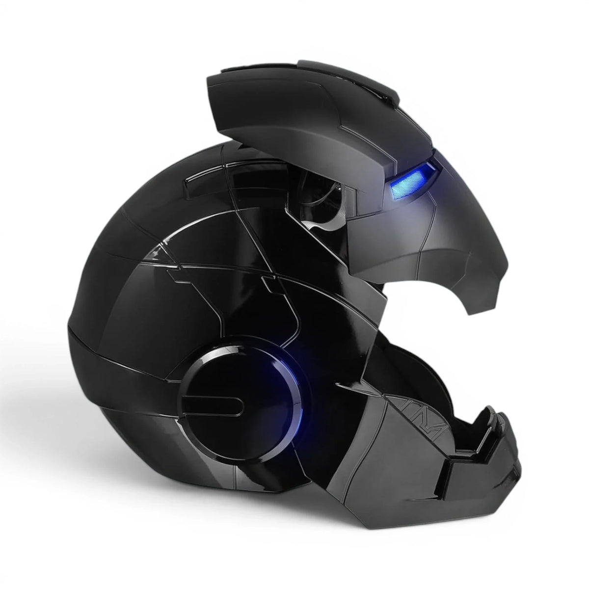 Armoured Tech Hero MK5 Helmet Black Edition with Voice Control