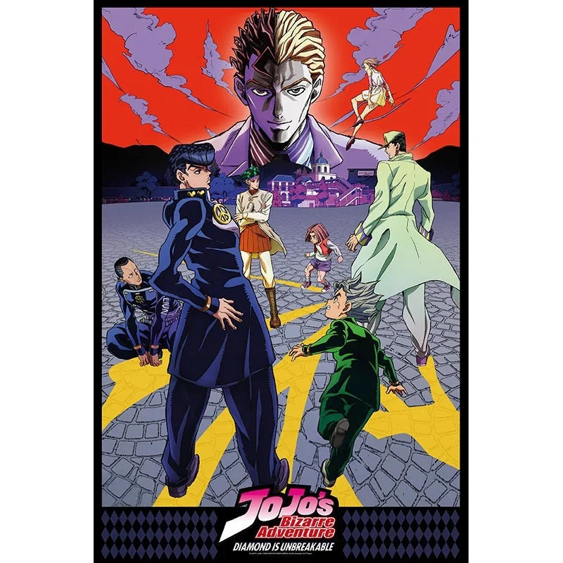 Anime Diamond Adventure Wall Poster - 61 x 91.5 cm