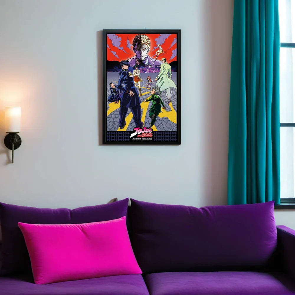 Anime Diamond Adventure Wall Poster - 61 x 91.5 cm
