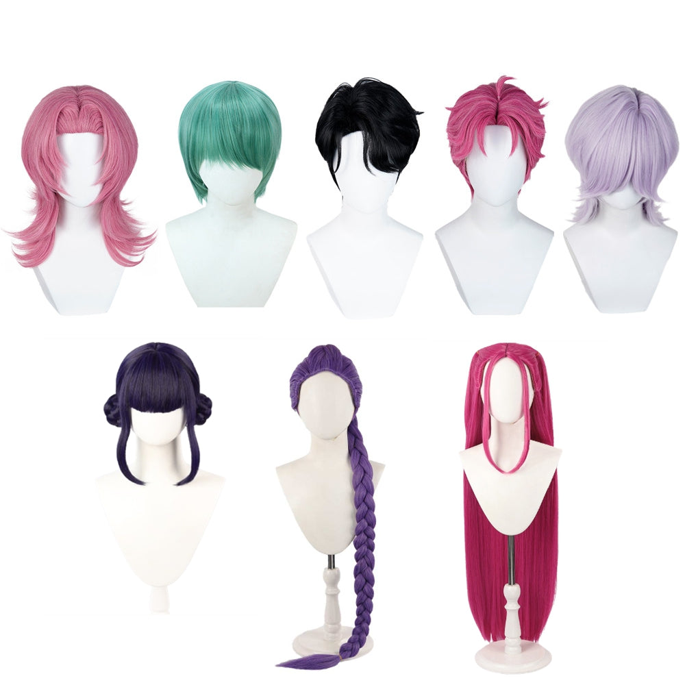 Rumi, Zoey, Mira, Jinu, Baby, Abby, Mystery & Romance Wigs - Halloween Cosplay