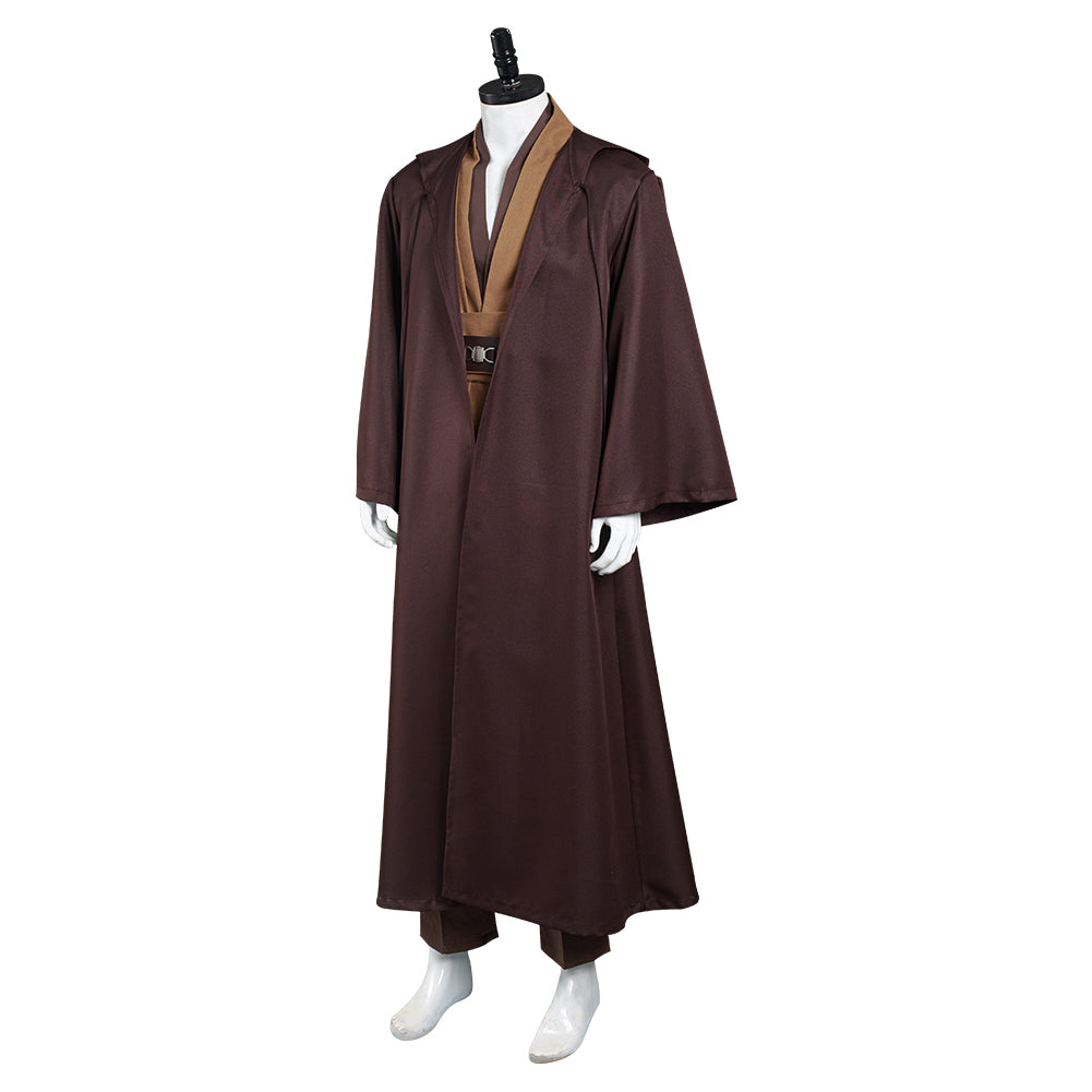 Kenobi Jedi Tunic Brown With Robe Halloween Costume