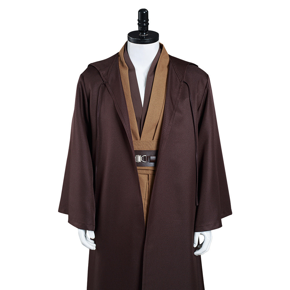 Kenobi Jedi Tunic Brown With Robe Halloween Costume