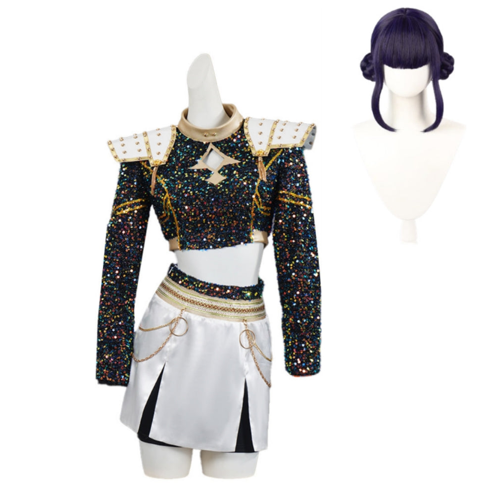 Kids' Golden Rumi Zoey Mira Black White Halloween Costume