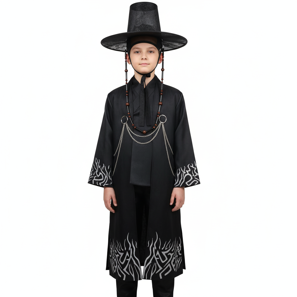 Kids' Jinu Your Idol Black Set Halloween Costume