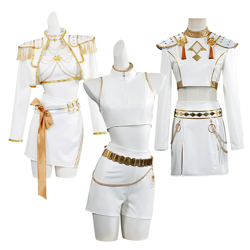 Kids' What It Sounds Like Rumi Mira Zoey White Set Halloween Costume